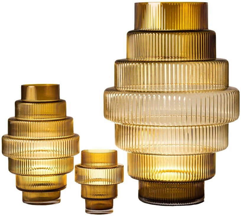 Petit vase en verre orange Steps - Pols Potten - The Cool Republic