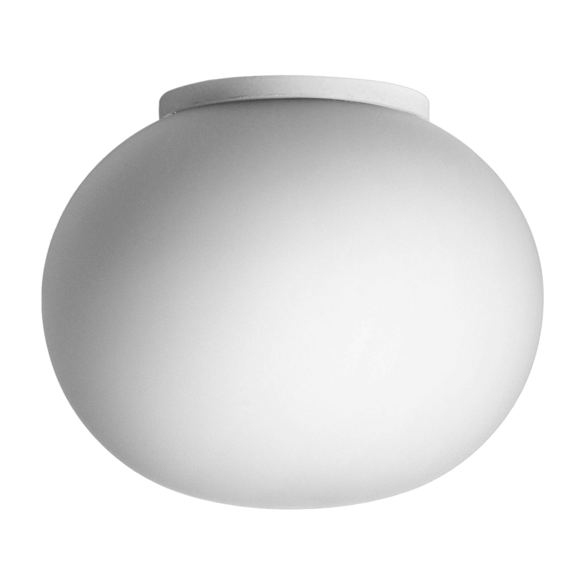 Petite applique pour miroir en verre opalin ip44 8,5 x 11,2 cm Glo-Ball - Flos - The Cool Republic