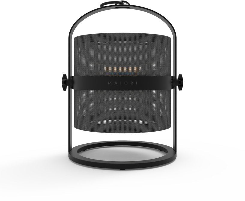 Petite lampe abat - jour charbon et cadre charbon La Lampe Petite - Maiori - The Cool Republic