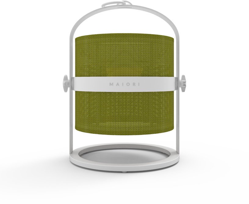 Petite lampe abat - jour kaki et cadre blanc La Lampe Petite - Maiori - The Cool Republic