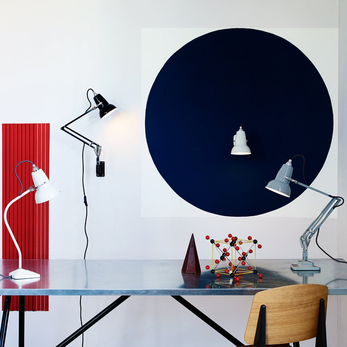 Petite lampe de bureau noire 50 cm Original 1227 Mini - Anglepoise - The Cool Republic