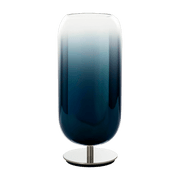 Petite lampe de table bleue Gople - Artemide - The Cool Republic