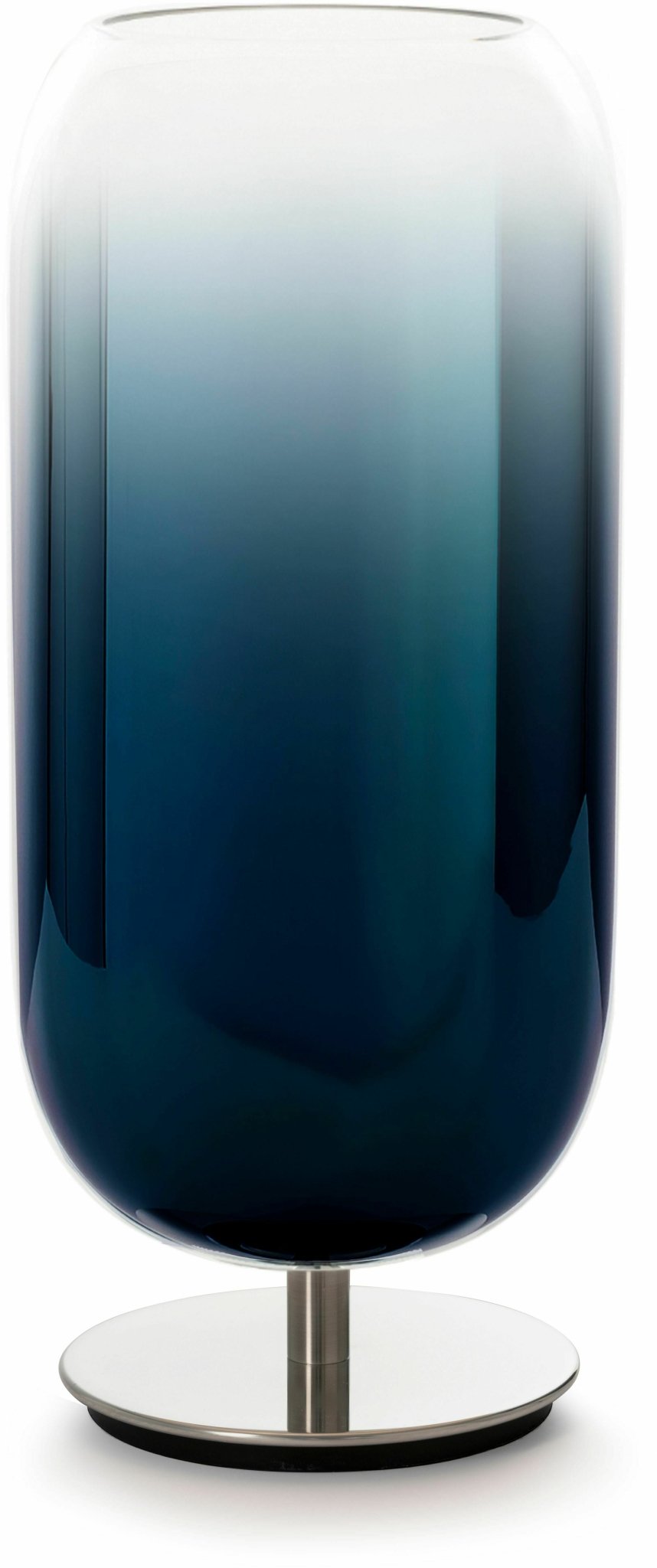 Petite lampe de table bleue Gople - Artemide - The Cool Republic