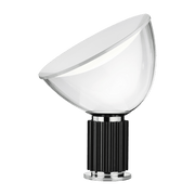 Petite lampe de table design en métal noir Taccia - Flos - The Cool Republic