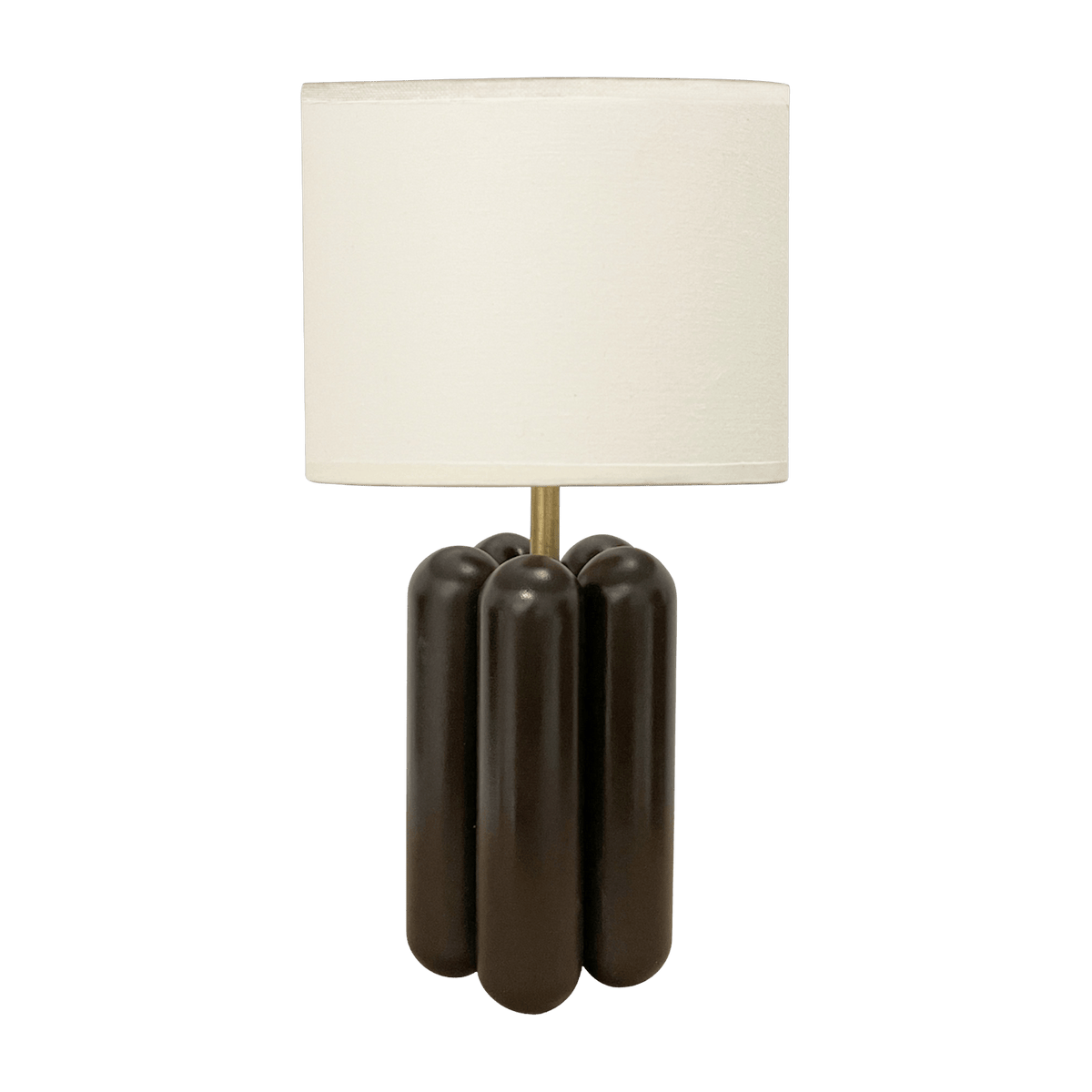Small lamp in wood and black cotton Charlotte - Cosin Paris - The Cool Republic