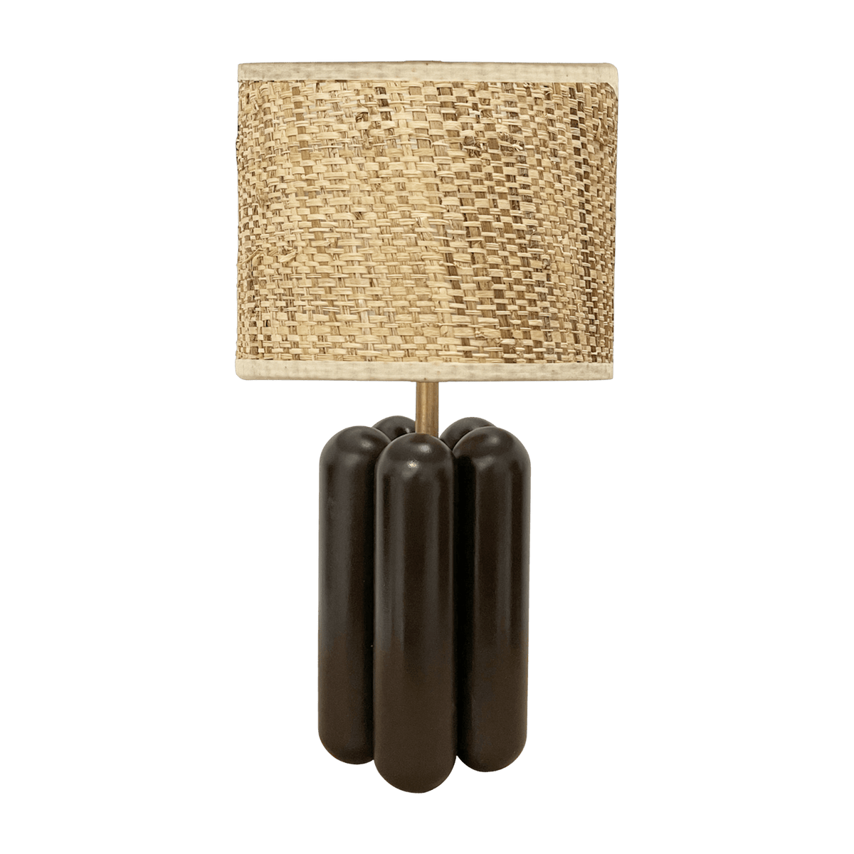 Small lamp in wood and raphia Charlotte - Cosin Paris - The Cool Republic