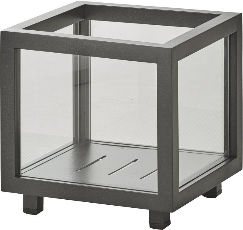 Petite lanterne en aluminium Lightbox - Cane - Line - The Cool Republic