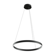 Petite suspension en aluminium noir Rim - Maytoni - The Cool Republic