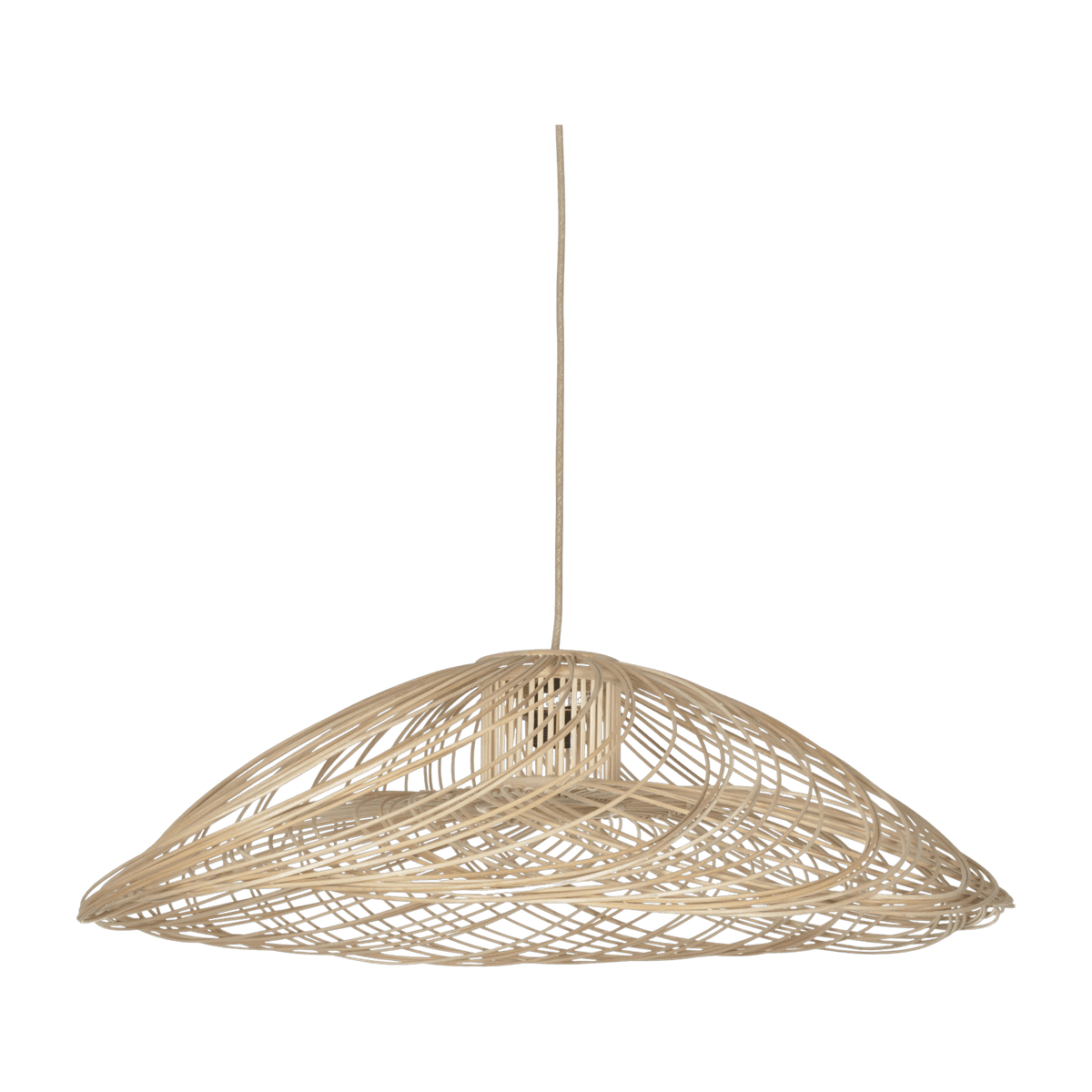 Petite suspension rotin Satelise - Forestier - The Cool Republic