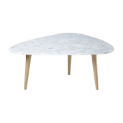 Petite table basse en marbre Fifties - RED Edition - The Cool Republic