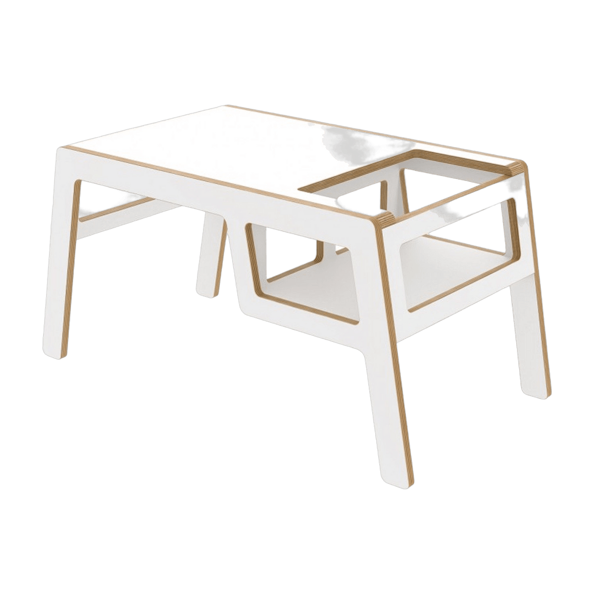 Petite table blanche Flex - Nuki Shop - The Cool Republic