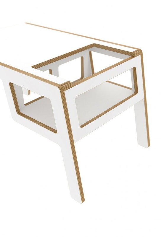 Petite table blanche Flex - Nuki Shop - The Cool Republic