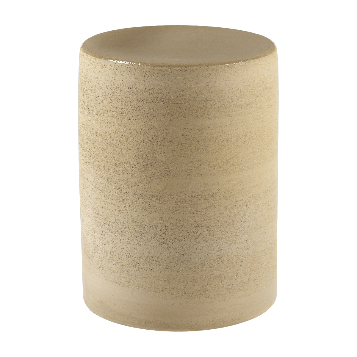 Small beige ceramic side table - Serax - The Cool Republic