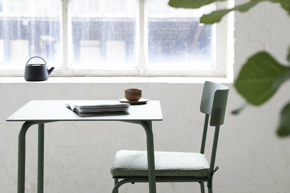 Small green aluminum table August - Serax - The Cool Republic