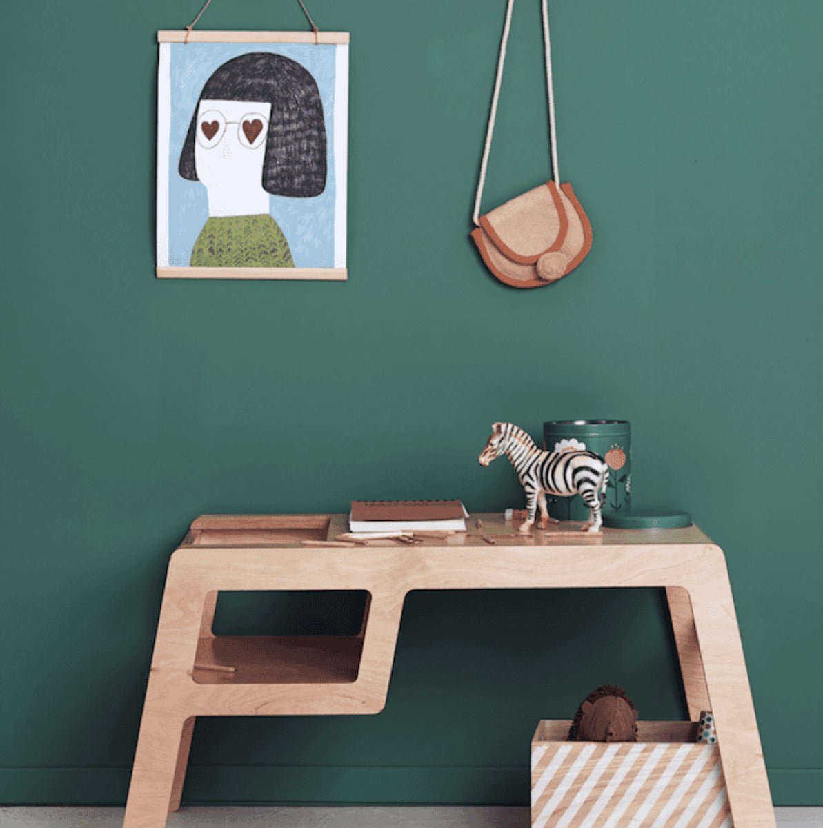 Petite table grise Flex - Nuki Shop - The Cool Republic