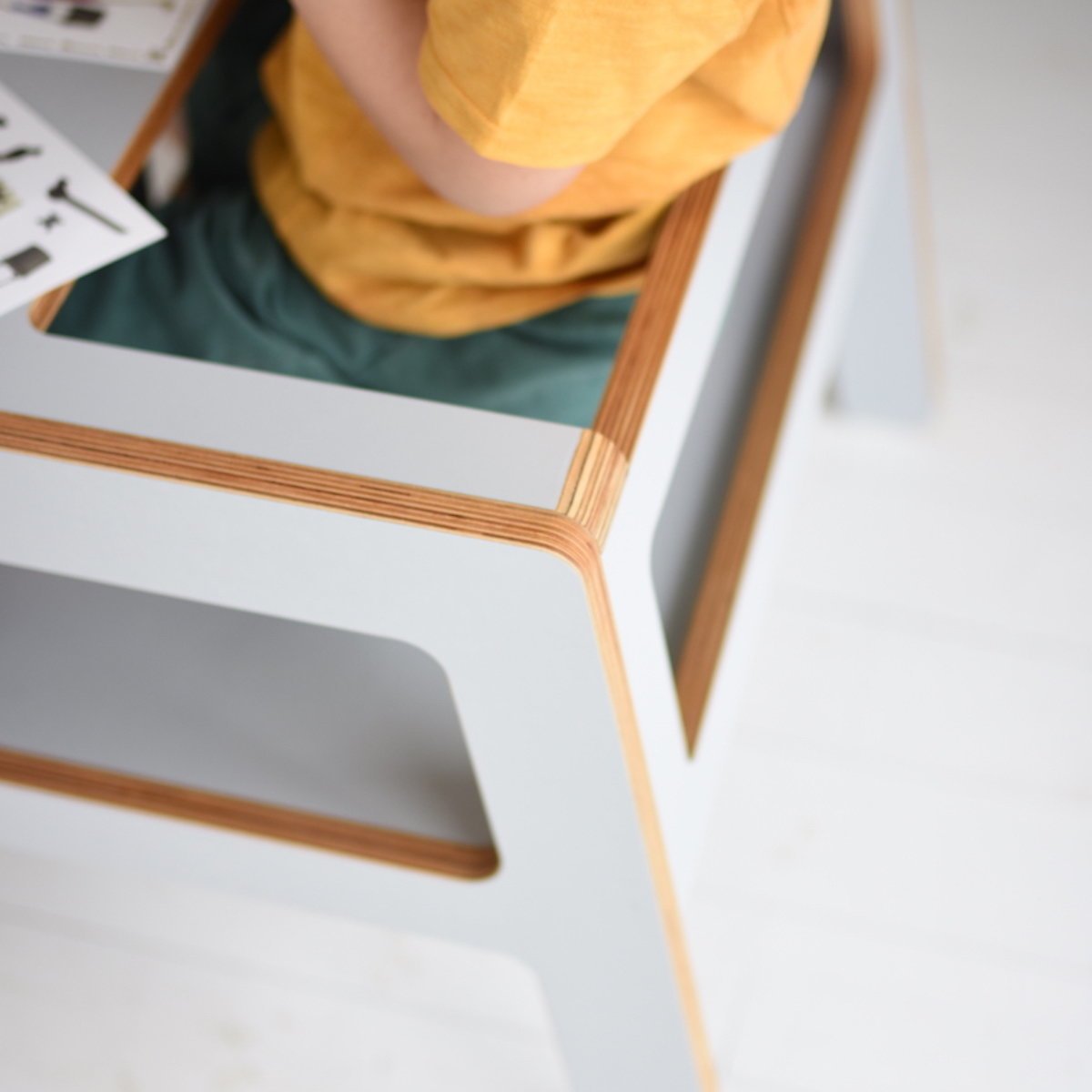 Petite table naturelle double Flex - Nuki Shop - The Cool Republic