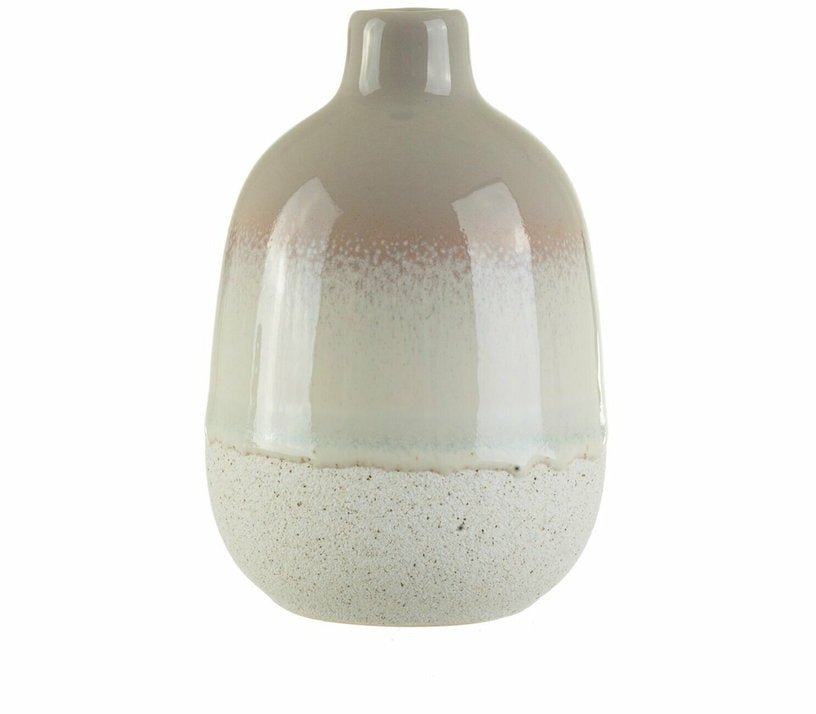 Petite vase en grès gris Mojave Glaze - Saass & Belle - The Cool Republic