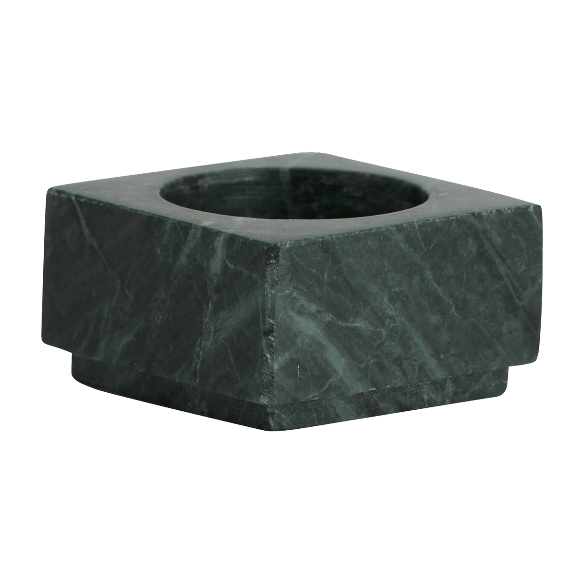 Photophore en marbre vert 5,7 x 3 cm Haida S - Nordal - The Cool Republic
