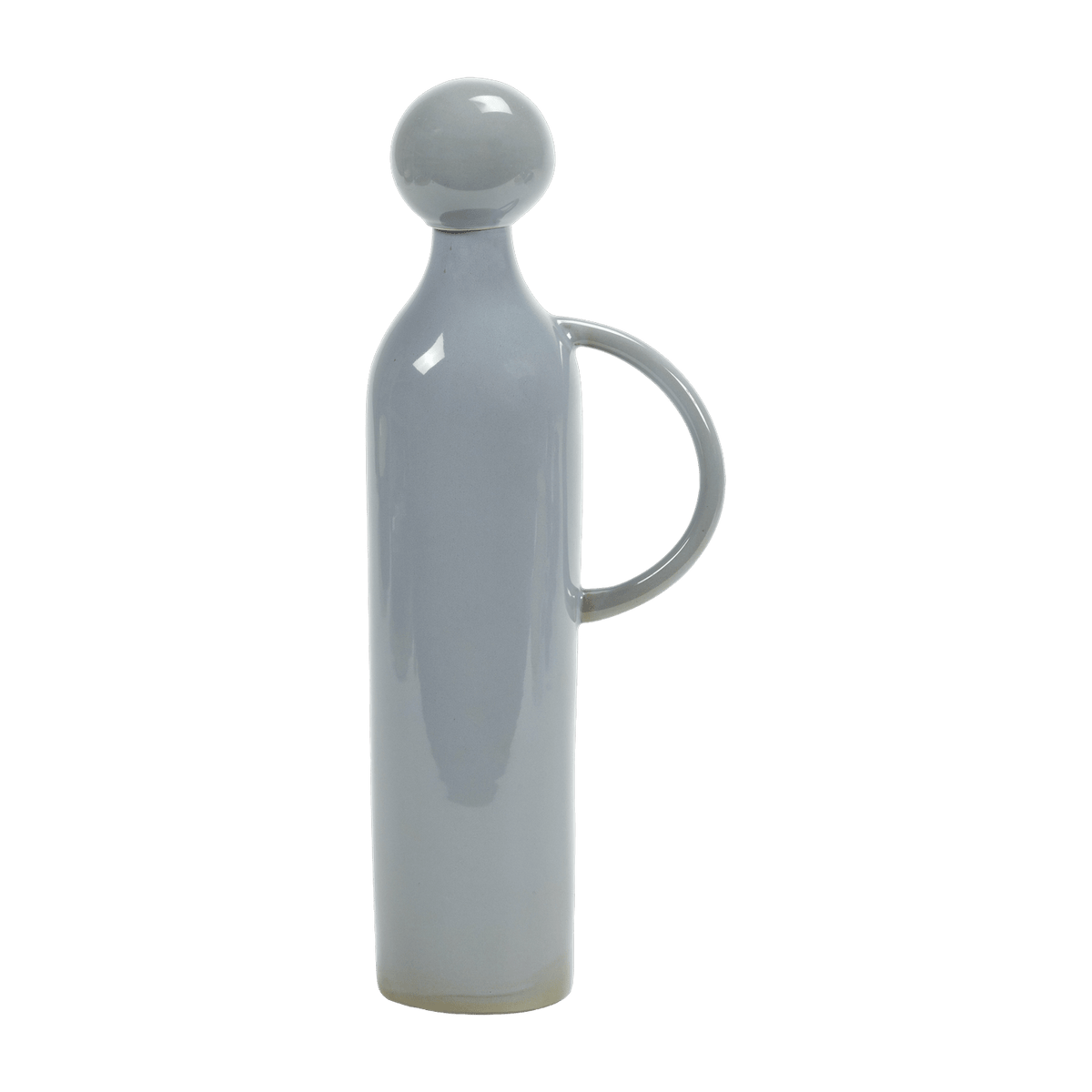 Stoneware pitcher with stopper gris clair 36cm - Serax - The Cool Republic
