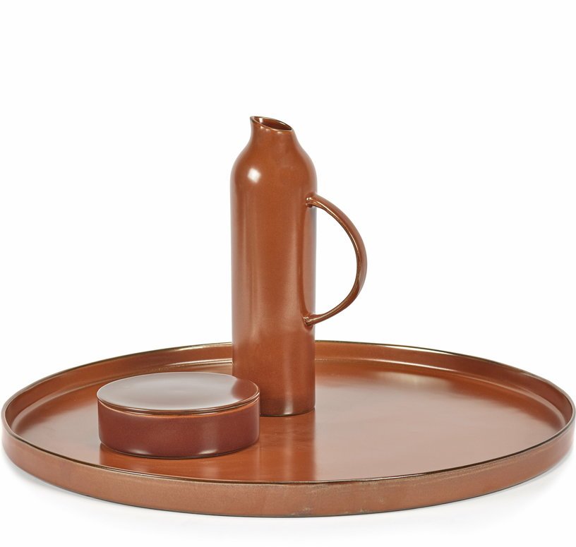 Pichet en grès rouille 25cm - Serax - The Cool Republic