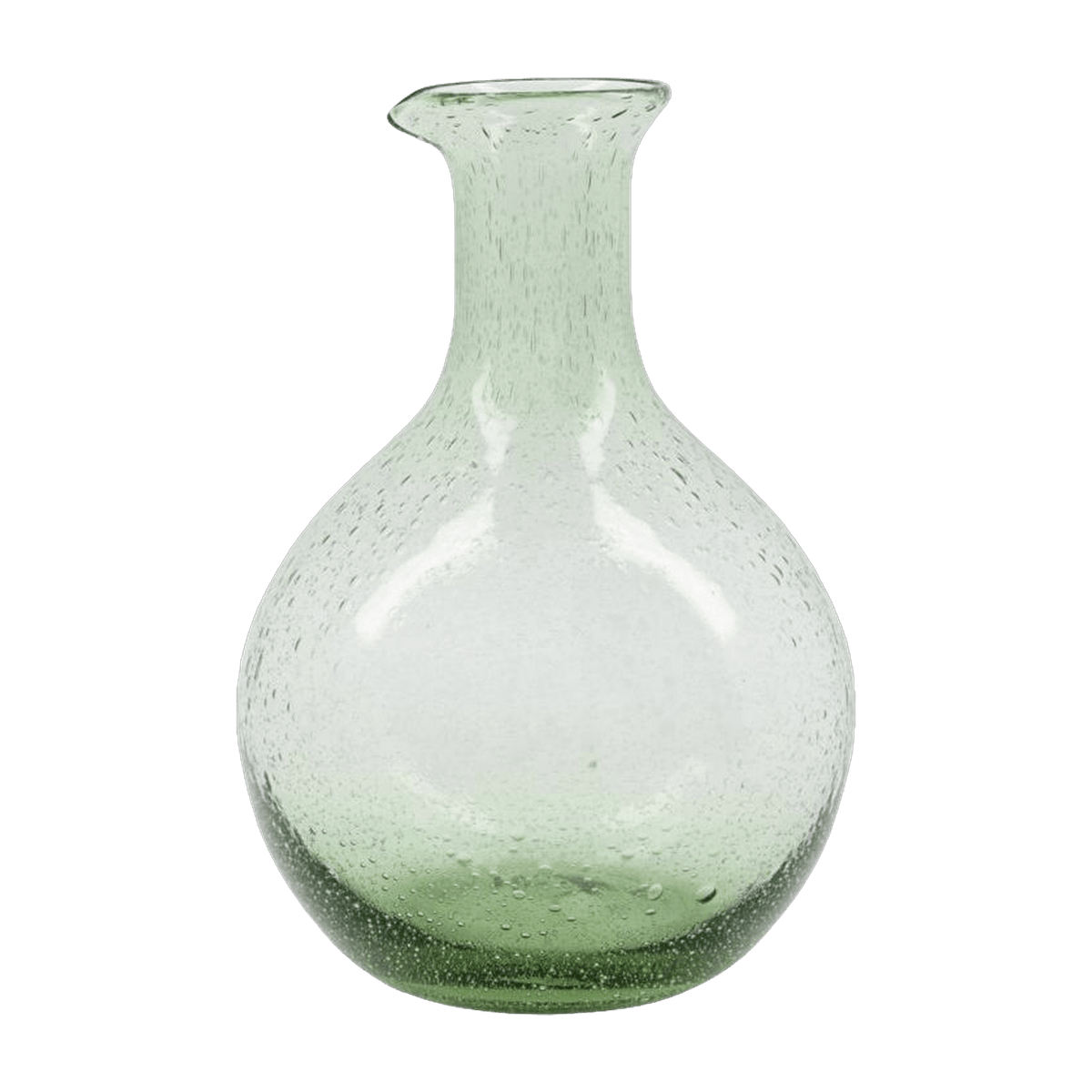 Rich light green glass pitcher - House Doctor - The Cool Republic