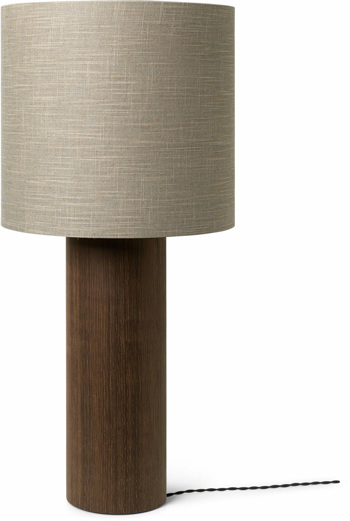 Pied de lampadaire en chêne 18 x 70 cm Post - Ferm Living - The Cool Republic