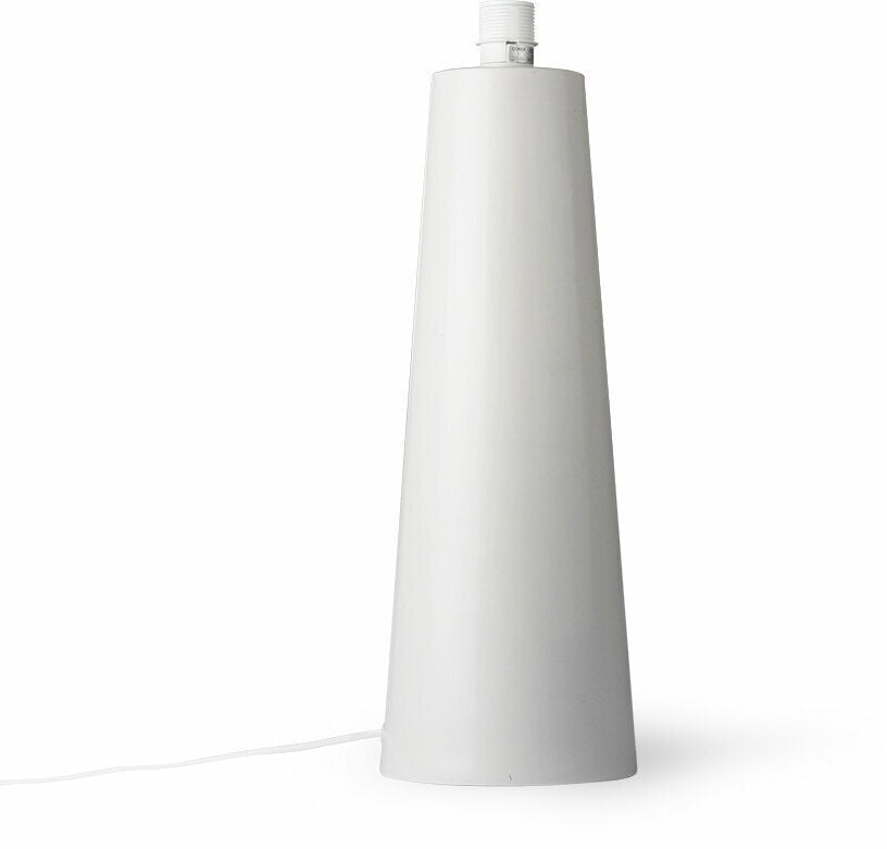 Pied de lampe à poser cône l gris clair mat 18,5 x 55 cm - HKliving - The Cool Republic