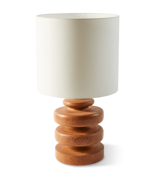 Pied de lampe en bois de dimb 34x50cm Gouda - Pols Potten - The Cool Republic
