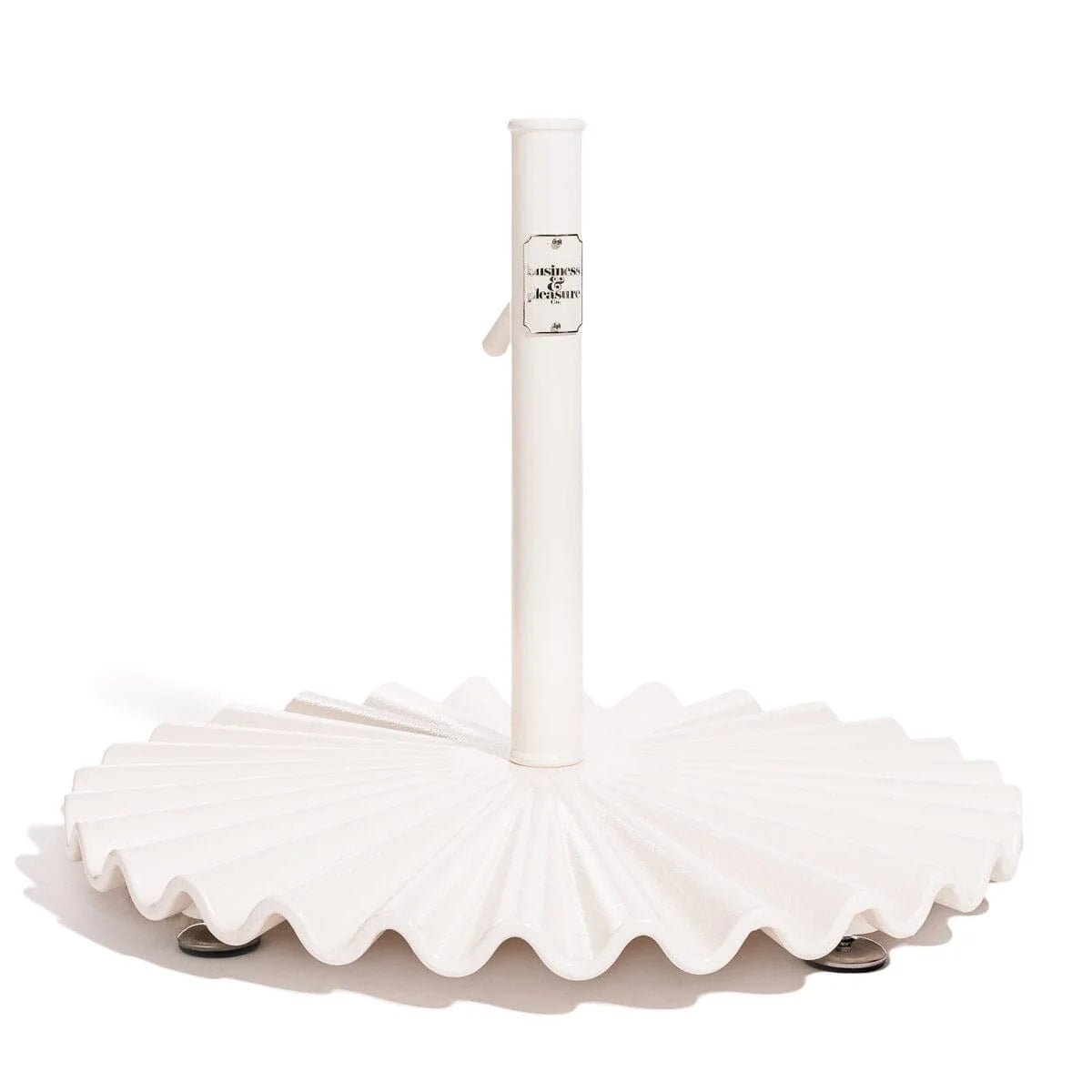 Pied de parasol antique blanc 55ibs - Business & Pleasure - The Cool Republic