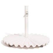Pied de parasol antique blanc 55ibs - Business & Pleasure - The Cool Republic