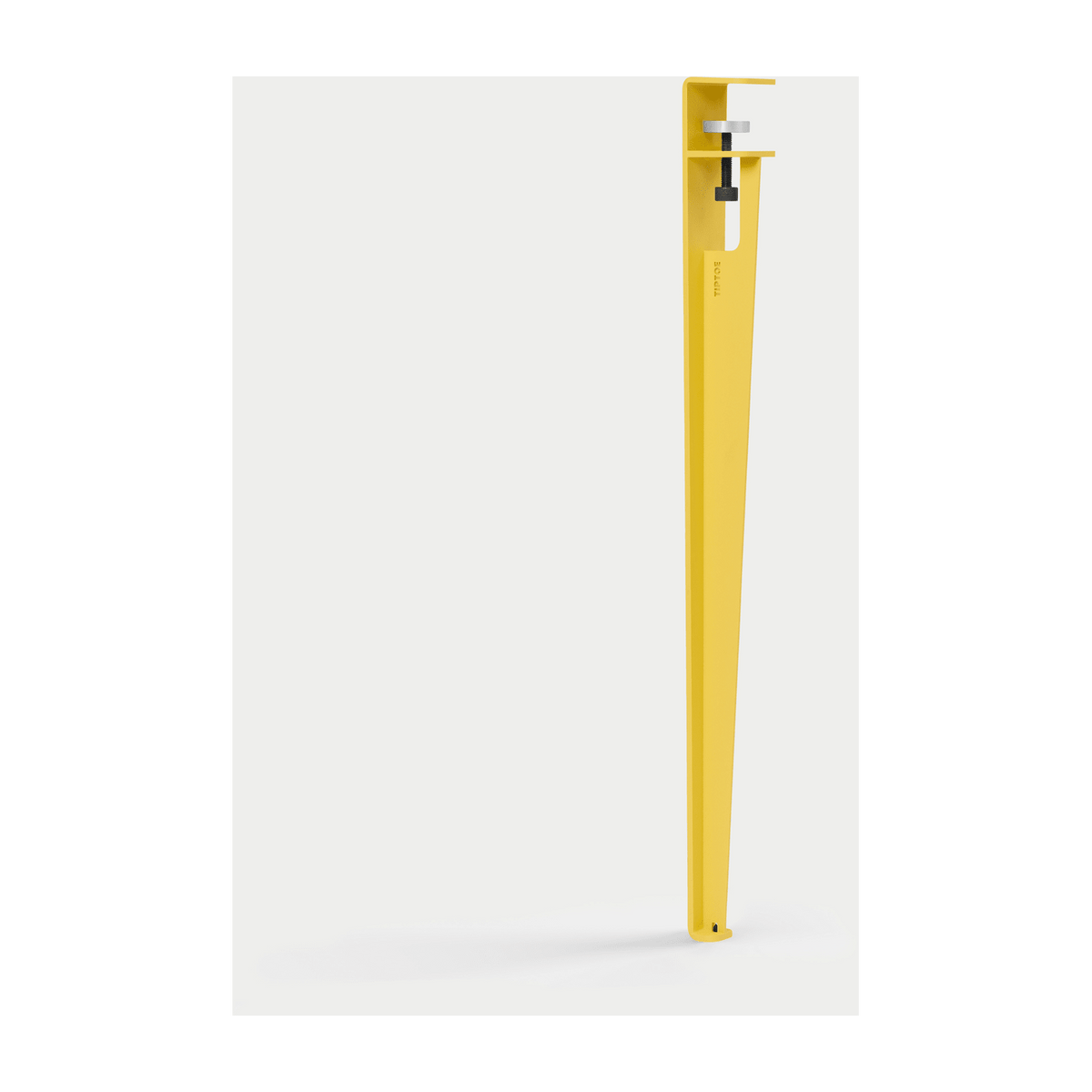 Pied de table en acier jaune brioche 75cm - TIPTOE - The Cool Republic