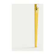 Pied de table en acier jaune brioche 75cm - TIPTOE - The Cool Republic