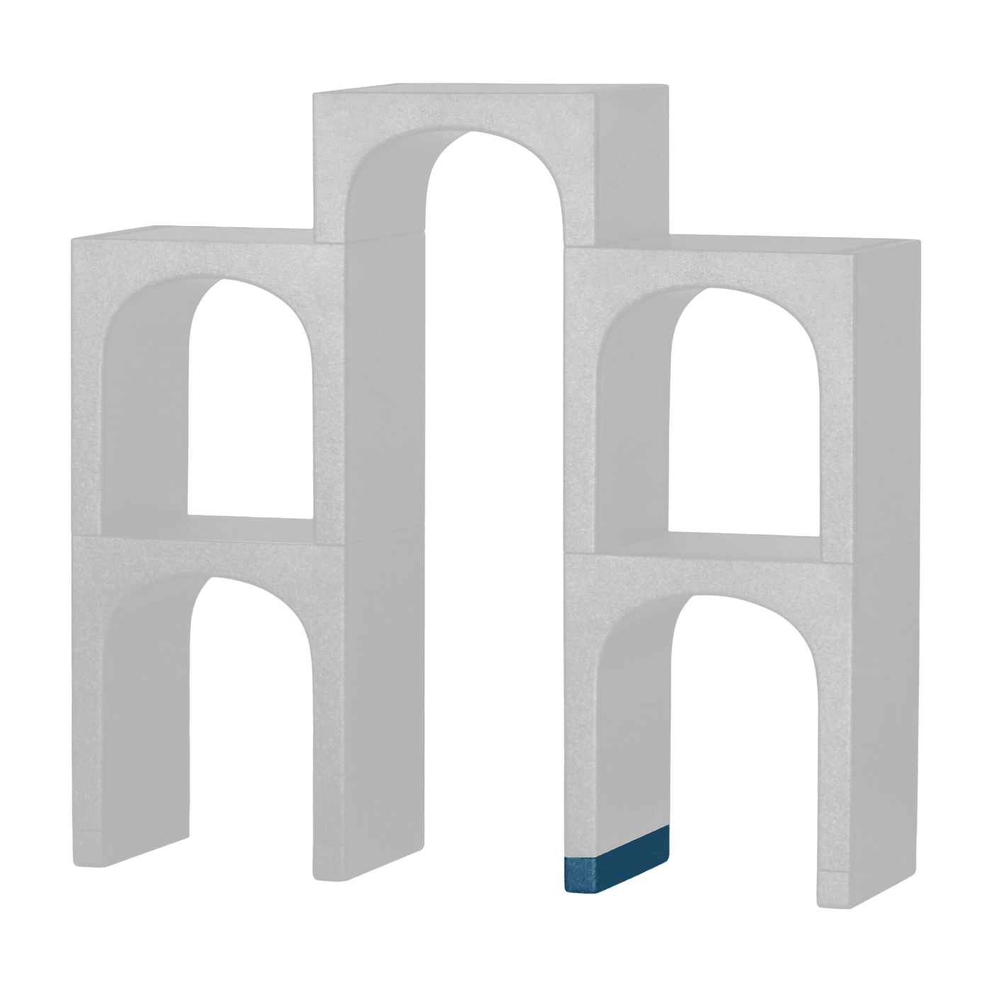 Pied pour modules bleus Eur - Magis - The Cool Republic