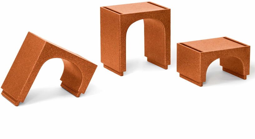 Pied pour modules terracotta Eur - Magis - The Cool Republic