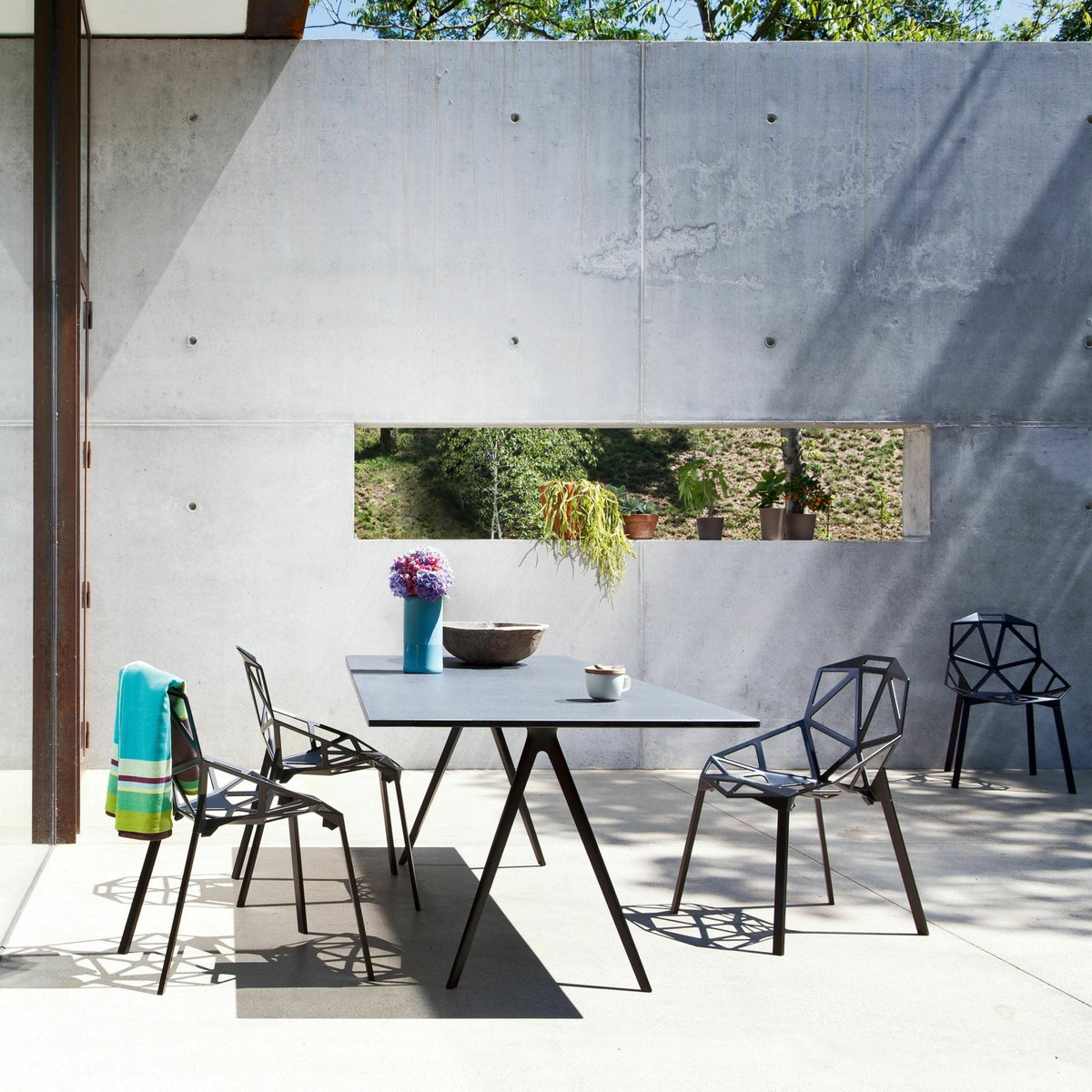 Pieds de table noirs Baguette - Magis - The Cool Republic