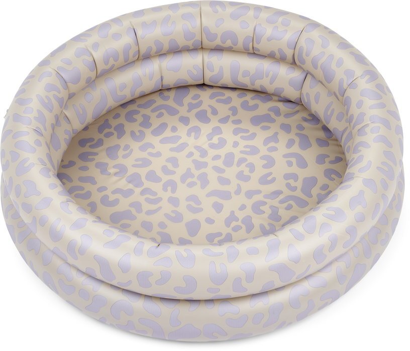 Piscine gonflable imprimé leopard misty lilac Leonore - Liewood - The Cool Republic