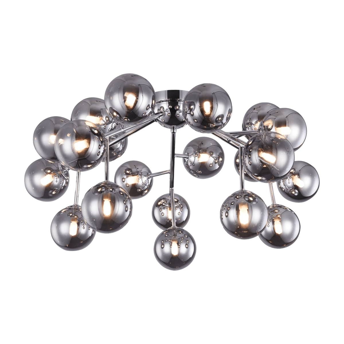 Plafonnier argenté Dallas - Maytoni - The Cool Republic