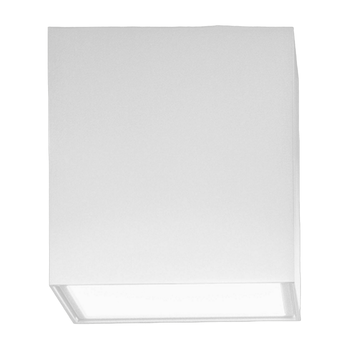 White ceiling lamp 15 x 15 cm Three - Panzeri - The Cool Republic
