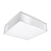 Plafonnier carré blanc 35 cm Horus - Sollux - The Cool Republic