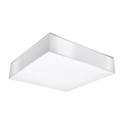 Plafonnier carré blanc 45 cm Horus - Sollux - The Cool Republic