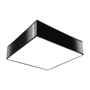 Plafonnier carré noir 35 cm Horus - Sollux - The Cool Republic
