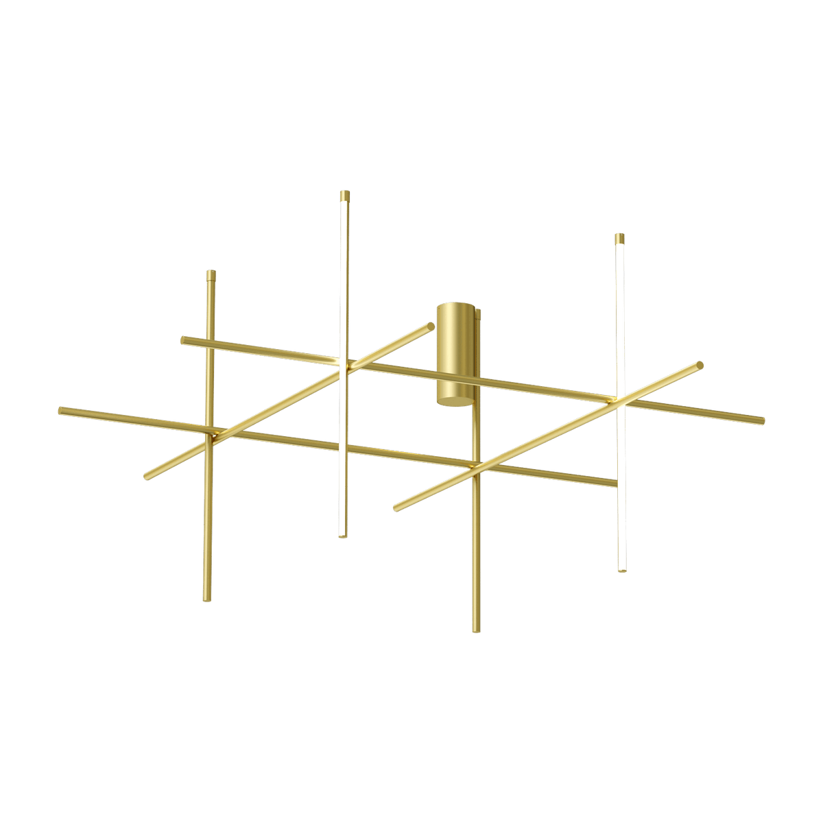 Plafonnier design en acier anodisé champagne 95 cm c4 Coordinates - Flos - The Cool Republic