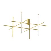 Plafonnier design en acier anodisé champagne 95 cm c4 Coordinates - Flos - The Cool Republic