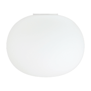 Plafonnier design en verre opalin 36 x 45 cm Glo-Ball - Flos - The Cool Republic