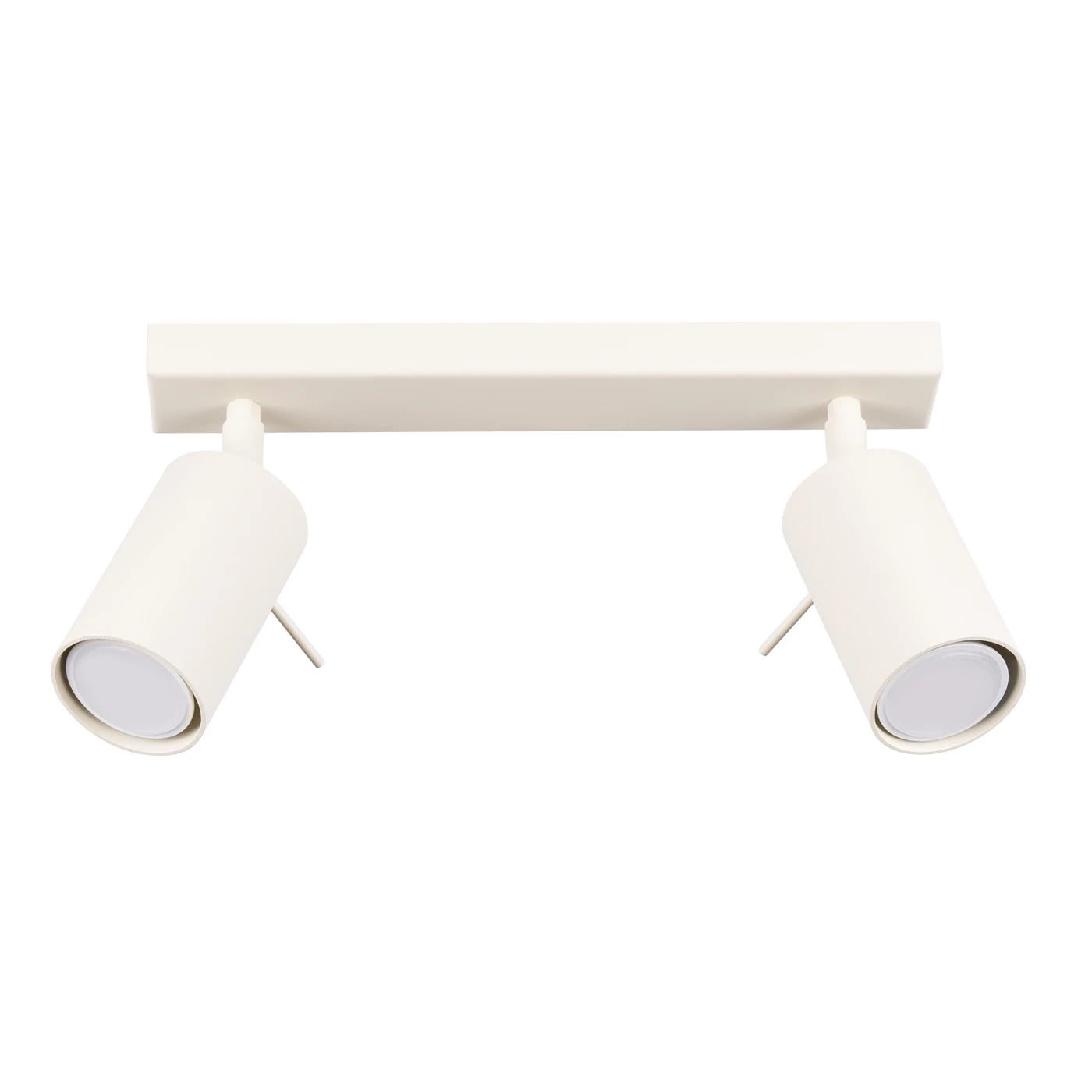 Plafonnier en acier beige 30x6x16cm Ring 2 - Sollux - The Cool Republic