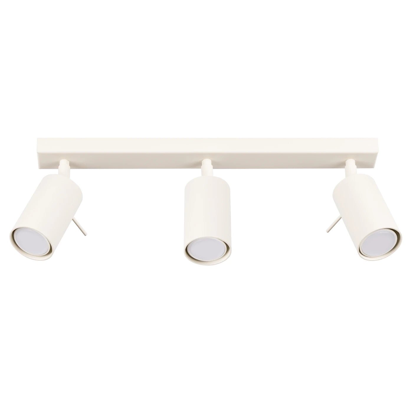 Plafonnier en acier beige45x6x17cm Ring 3L - Sollux - The Cool Republic