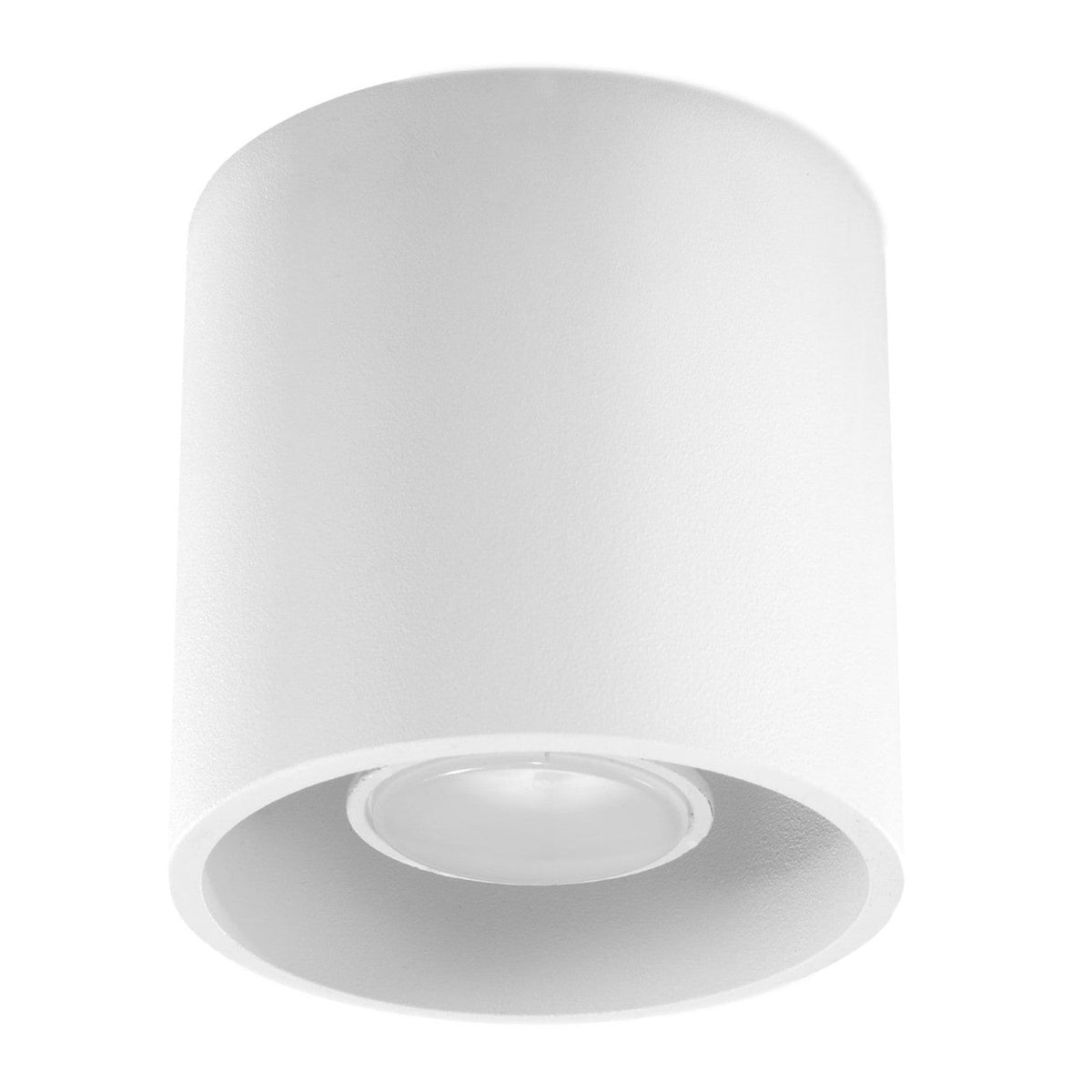 Plafonnier en aluminium blanc 10cm Orbis 1 - Sollux - The Cool Republic