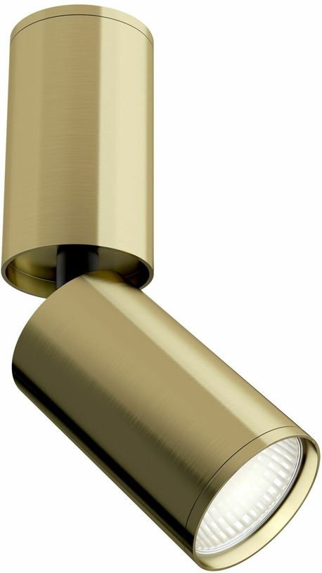 Plafonnier en aluminium couleur laiton 19,2 x 5,2 cm Focus S - Maytoni - The Cool Republic