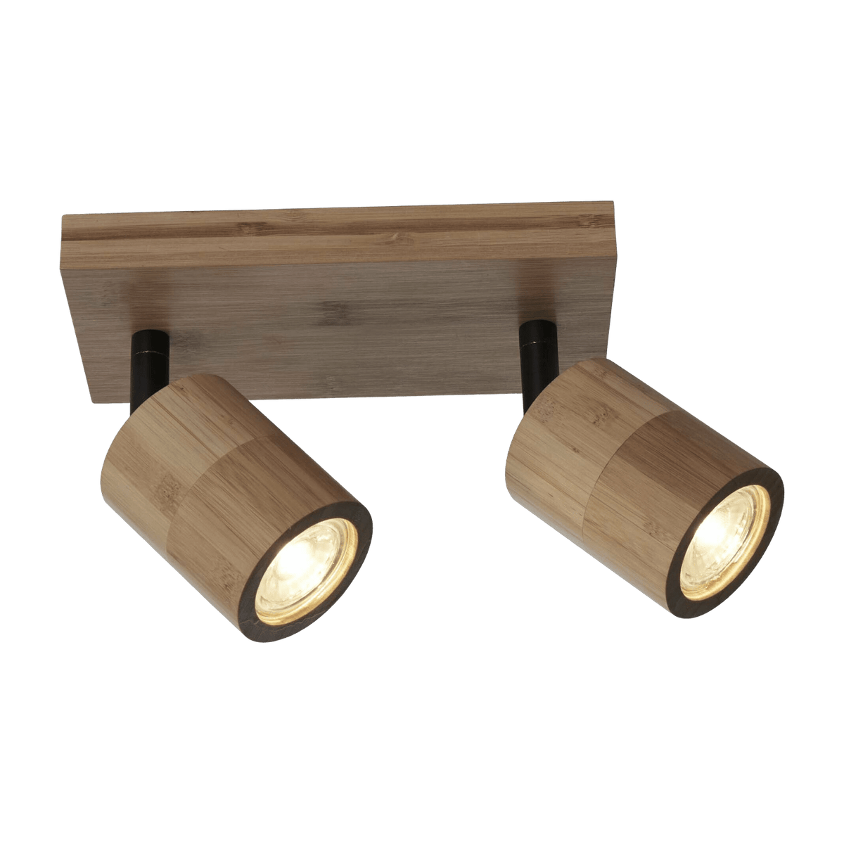 Plafonnier en bambou naturel 22x13 cm Java - Good & Mojo - The Cool Republic
