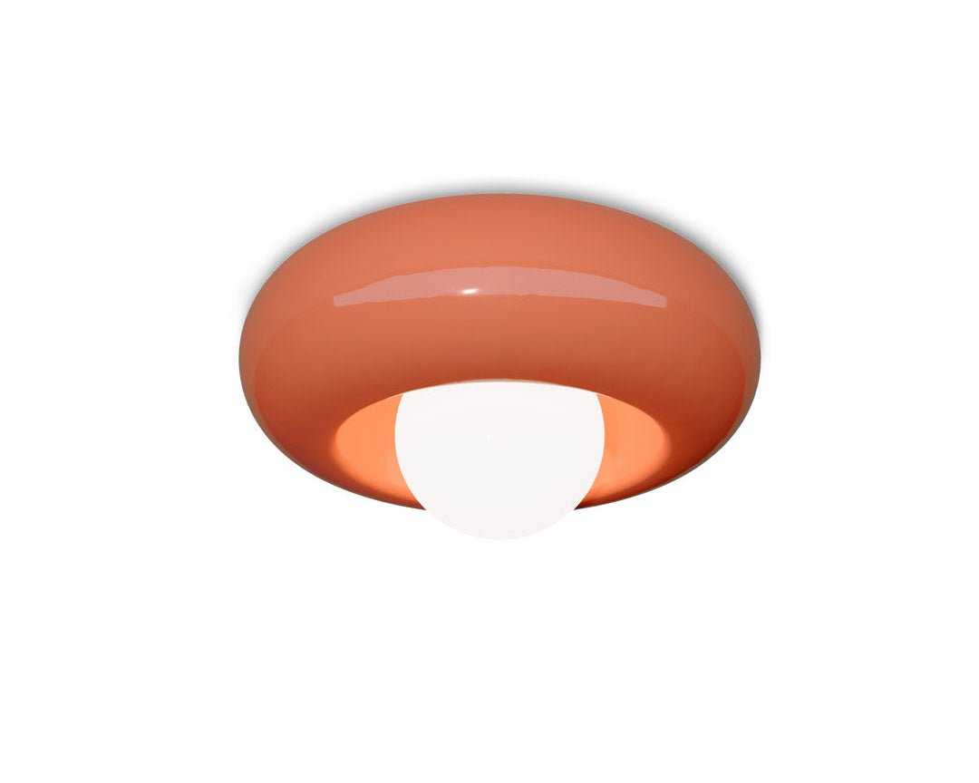 Plafonnier en céramique corail 40x21cm Bumbum - Ferroluce - The Cool Republic